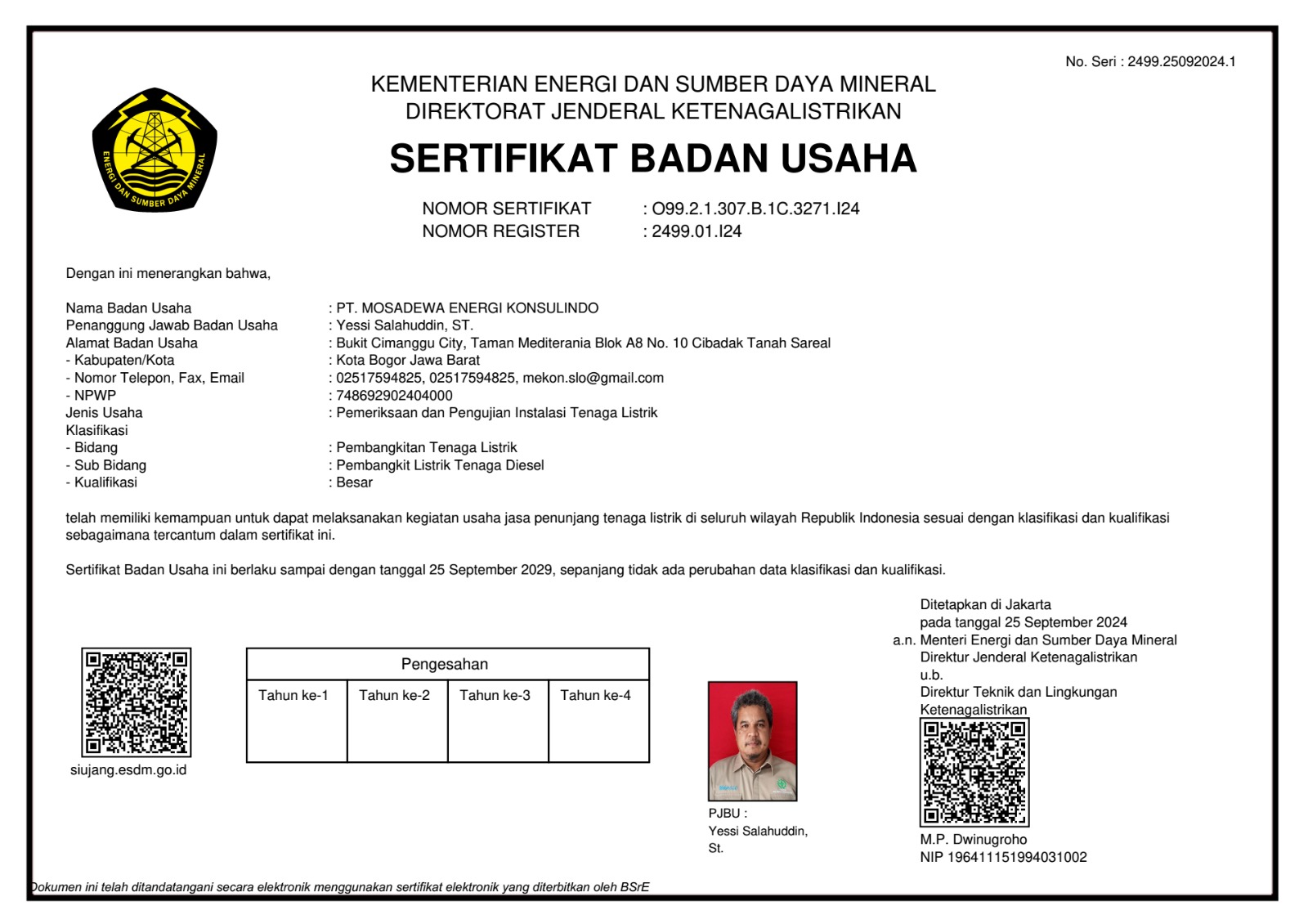 SBU Pembangkit Listrik Tenaga Diesel  Depan 